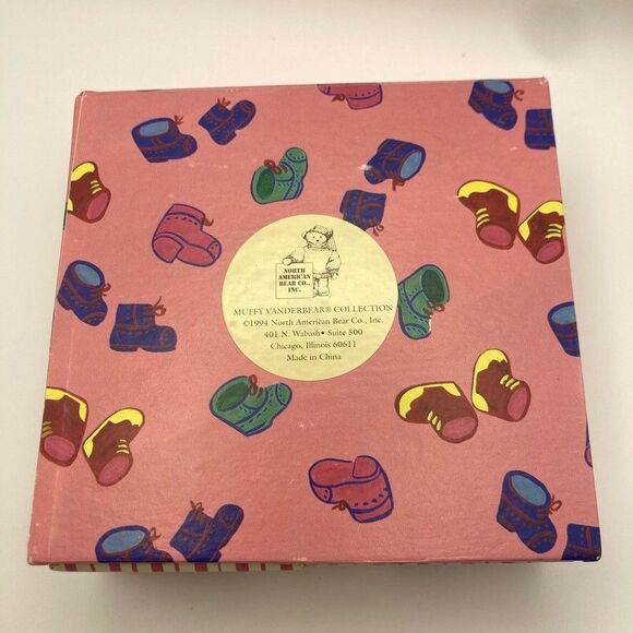 Muffy VanderBear Collection Boot Box 2 Drawers Room for 4 Pair of Boots Vtg 1994 - Picture 4 of 5